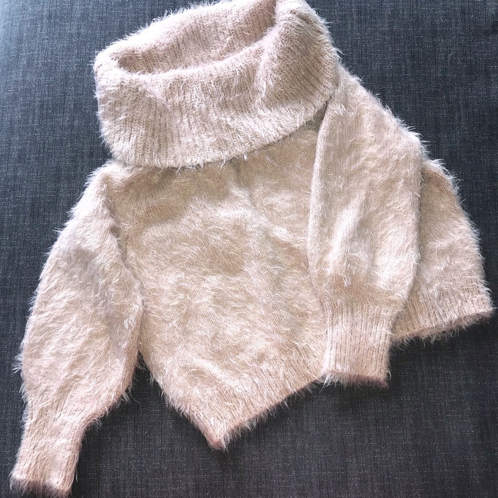 Cowl neck sweater